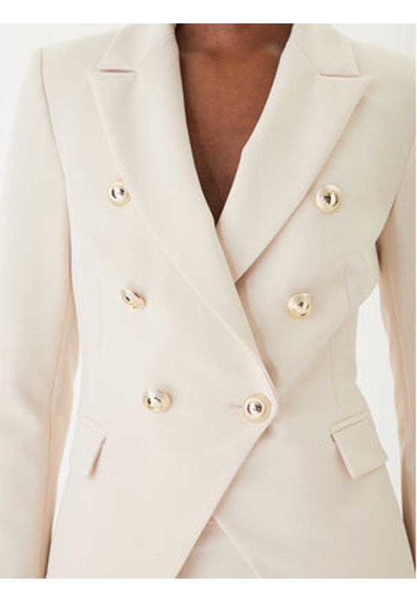 Rinascimento Marynarka CFC0128639003 Beżowy Regular Fit. Kolor: beżowy. Materiał: syntetyk