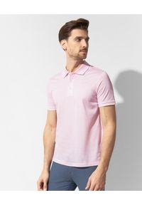 PAUL & SHARK - Bawełniana koszulka polo. Typ kołnierza: polo. Kolor: fioletowy, wielokolorowy, różowy. Materiał: bawełna. Wzór: haft. Styl: klasyczny