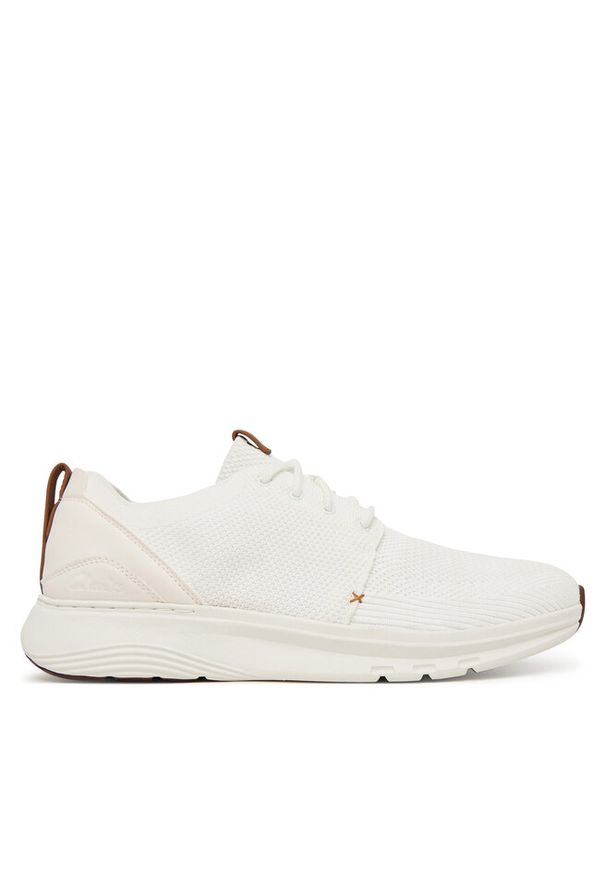 Sneakersy Clarks. Kolor: biały