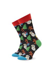 Happy-Socks - Happy Socks Skarpety wysokie unisex BIO01-9300 Kolorowy. Materiał: bawełna, materiał. Wzór: kolorowy