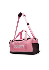 Adidas - adidas Torba Linear Duffel Small JX9041 Różowy. Kolor: różowy. Materiał: materiał #3