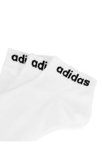 Adidas - adidas Skarpety HT3451 3-PACK Biały. Kolor: biały. Materiał: materiał, bawełna #3