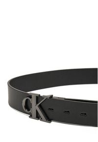Calvin Klein Jeans Pasek Męski Monogram Plaque 35mm Rev/Adj LV04G7002G Czarny. Kolor: czarny. Materiał: skóra #3
