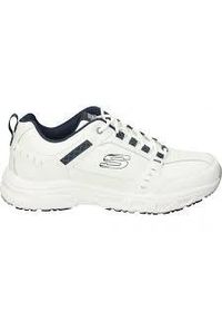 skechers - Buty na co dzień męskie SKECHERS OAK CANYON REDWICK skóra. Okazja: na co dzień. Kolor: biały. Materiał: skóra