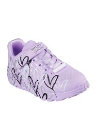 skechers - Buty dziecięce SKECHERS Uno Lite Love Levitate. Okazja: na co dzień. Kolor: fioletowy #1