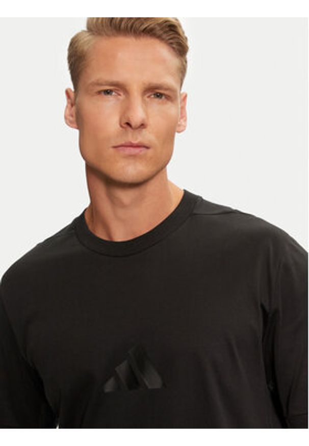 Adidas - adidas T-Shirt Z.N.E. JE3069 Czarny Regular Fit. Kolor: czarny. Materiał: bawełna