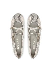 Guess Baleriny FLTKAL PEL02 Szary. Kolor: szary. Materiał: skóra #4