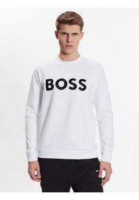 BOSS - Boss Bluza 50482898 Biały Relaxed Fit. Kolor: biały #1