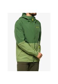 Kurtka przeciwdeszczowa męska Vaude Neyland 2.5L Jacket. Kolor: zielony