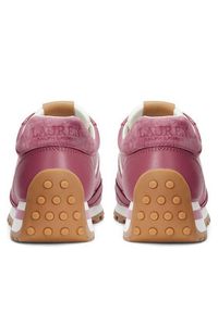 Lauren Ralph Lauren - LAUREN RALPH LAUREN Sneakersy 802951384001 Różowy. Kolor: różowy. Materiał: skóra, zamsz #4