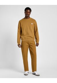 Lee - MESKIE SPODNIE MATERIALOWE LEE RELAXED WORKWEAR CHINO GLAZED GINGER 112355784 #3