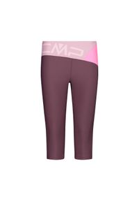 Legging kobieta CMP 3/4. Kolor: czerwony