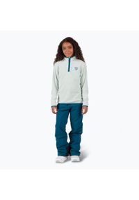 Bluza dziecięca Rossignol Jr Strawpile Fleece Fz. Kolor: zielony. Sezon: zima. Sport: narciarstwo