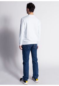Bluza męska biała Armani Exchange 3LZMAF ZJFAZ 1100. Kolor: biały. Styl: sportowy #4