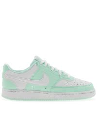 Buty damskie Nike Court Vision Low Next Nature DH3158-301 - miętowe. Zapięcie: sznurówki. Kolor: miętowy. Materiał: guma, syntetyk, materiał, skóra. Szerokość cholewki: normalna. Sezon: lato. Model: Nike Court