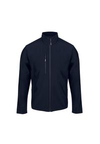 Regatta - Męski Softshell Honestly Made. Kolor: niebieski. Materiał: softshell. Sport: turystyka piesza