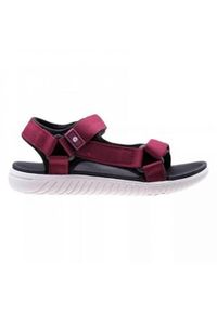 Hi-tec - Buty do chodzenia damskie Hi-Tec Apodis. Kolor: czerwony. Materiał: syntetyk, materiał. Sport: turystyka piesza