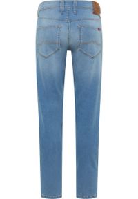 Męskie Spodnie Jeansowe Mustang Style Oregon Slim Denim Blue 1016316 5000 303 #3