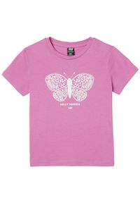 Koszulka dla dziecka Helly Hansen Graphic. Kolor: różowy #1