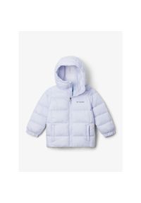 columbia - Kurtka ocieplana dziecięca Columbia Puffect Hooded Jacket. Kolor: niebieski