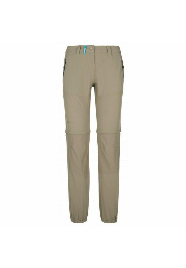 Damskie spodnie outdoorowe Kilpi HOSIO-W. Kolor: brązowy