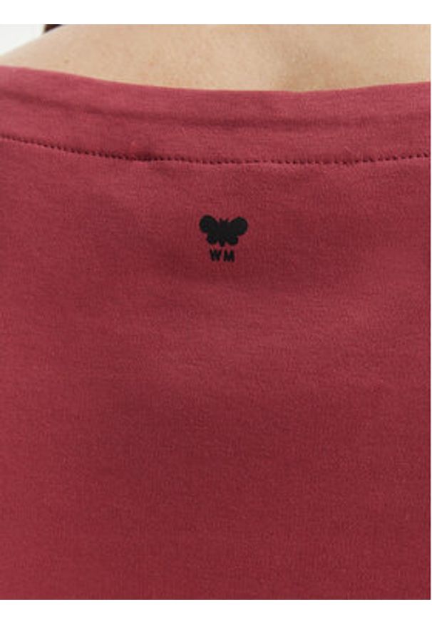 Weekend Max Mara T-Shirt Multig 2615941122 Czerwony Regular Fit. Kolor: czerwony. Materiał: bawełna