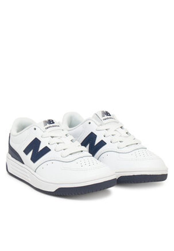 New Balance Sneakersy PSB80WB Biały. Kolor: biały. Materiał: skóra