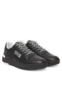 Versace Jeans Couture Sneakersy 78YA3SJ5 Czarny. Kolor: czarny. Materiał: skóra #6