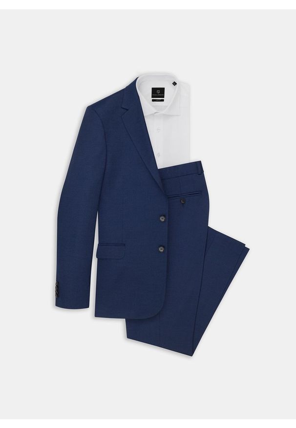 Pako Lorente - Spodnie męskie garniturowe JERARDO PPLM9-6G-222-G. Materiał: tkanina