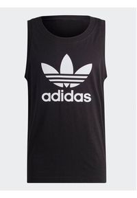 Adidas - adidas Tank top Adicolor Classics Trefoil Tank Top IA4811 Czarny Regular Fit. Kolor: czarny. Materiał: bawełna #2