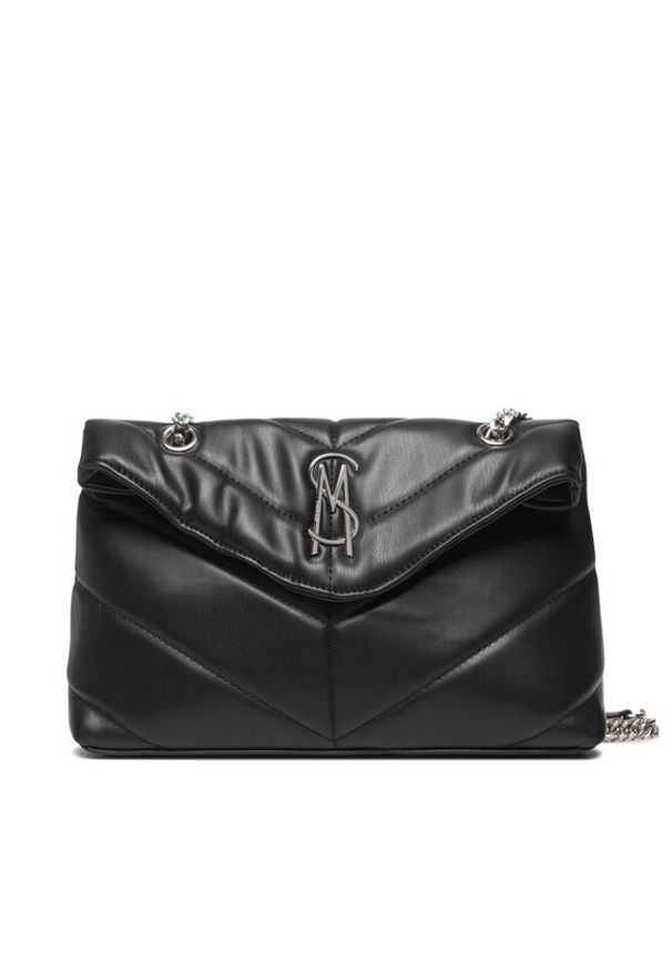 Steve Madden Torebka Bbelzer SM13000707-020002-BLK Czarny. Kolor: czarny. Materiał: skórzane