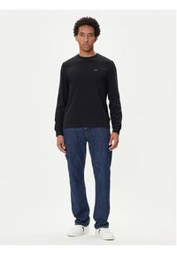 Guess Jeans Longsleeve M5BI77 K8FQ4 Czarny Regular Fit. Kolor: czarny. Materiał: bawełna. Długość rękawa: długi rękaw #5