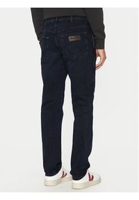 Wrangler Jeansy River 112356837 Granatowy Tapered Fit. Kolor: niebieski