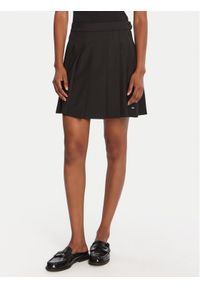 TOMMY HILFIGER - Tommy Hilfiger Spódnica plisowana Timeless WW0WW48354 Czarny Regular Fit. Kolor: czarny. Materiał: wełna, syntetyk #1