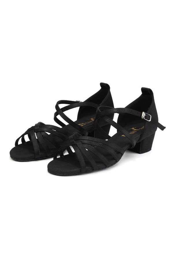 BURTAN - Buty damskie do tańca towarzyskiego i salsy Burtan Havana 3,5 cm. Kolor: czarny. Sport: taniec
