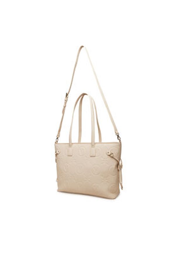 VALENTINO - Valentino Torebka Samba Re VBS8ZG01 Écru. Kolor: kremowy. Materiał: skórzane