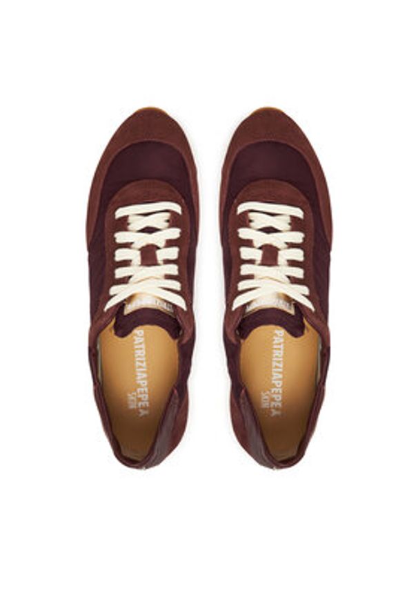 Patrizia Pepe Sneakersy 2Z0054 V040 Fioletowy. Kolor: fioletowy. Materiał: materiał