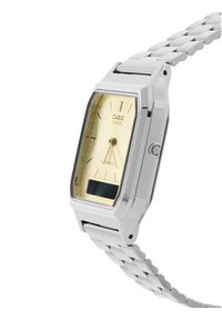 Casio Zegarek Vintage AQ-230A-9AMQYES Srebrny. Kolor: srebrny. Styl: vintage #7