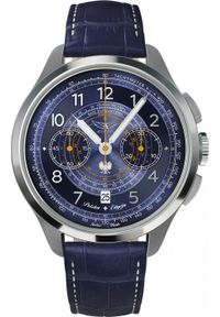 AVIATOR - Zegarek męski Aviator V.4.40.0.352.4 PL niebieski. Kolor: niebieski #1