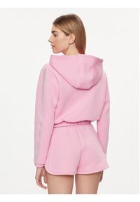 Guess Bluza Kiara V4GQ15 FL04P Różowy Regular Fit. Kolor: różowy. Materiał: bawełna, syntetyk