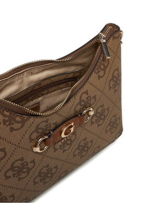 Guess Torebka HWOS86 54010 Brązowy. Kolor: brązowy. Materiał: skórzane