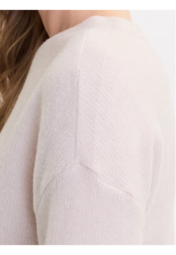 only - ONLY Sweter Jake 15355819 Beżowy Regular Fit. Kolor: beżowy. Materiał: syntetyk