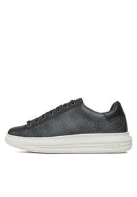 Guess Sneakersy FM8VIB FAM12 Szary. Kolor: szary. Materiał: skóra