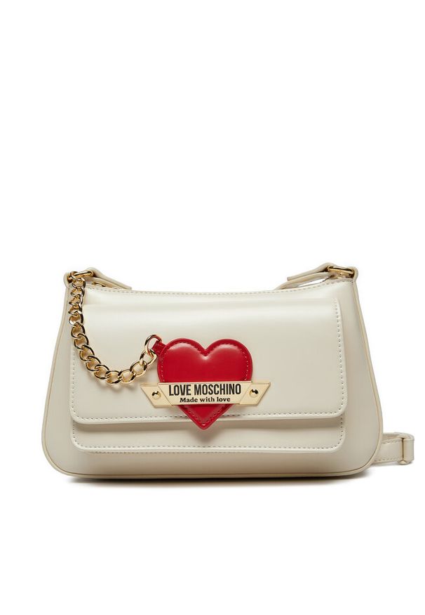 Love Moschino - Torebka LOVE MOSCHINO. Kolor: beżowy