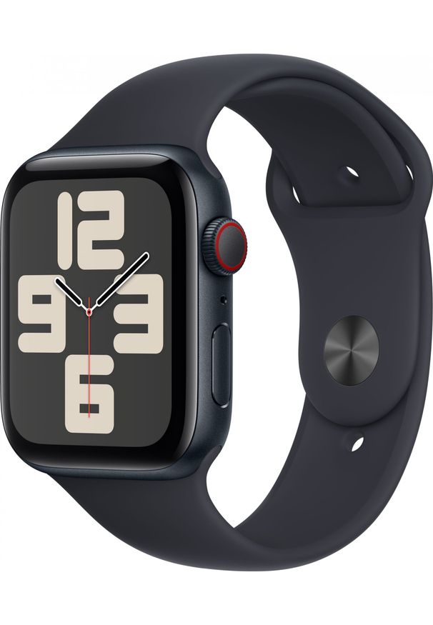 Smartwatch Apple APPLE Watch SE GPS + Cellular 44mm Midnight Aluminium Case with Midnight Sport Loop. Rodzaj zegarka: smartwatch. Styl: sportowy