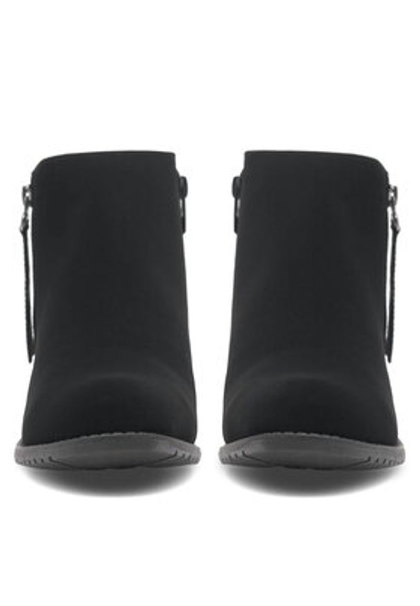 Jenny Fairy Botki W16AW462-6 Czarny. Kolor: czarny. Materiał: materiał