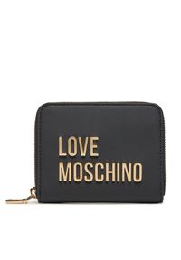 Love Moschino - LOVE MOSCHINO Duży Portfel Damski JC5613PP1IKD0000 Czarny. Kolor: czarny. Materiał: skóra #1