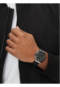 Timex Zegarek Q Timex Three Time Zone Chronograph TW2V70000 Czarny. Kolor: czarny. Materiał: syntetyk #3