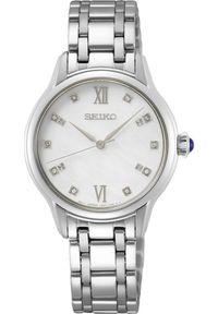 Zegarek Seiko Zegarek damski Seiko SRZ537P1 srebrny. Kolor: srebrny #1
