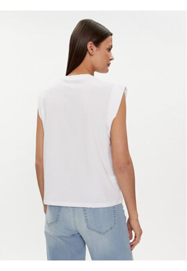 Liu Jo T-Shirt MA4332 J5003 Biały Regular Fit. Kolor: biały. Materiał: bawełna
